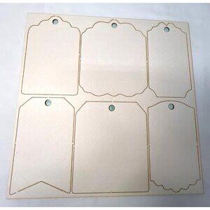 Mintay Chippies Chipboard Decor Elements Gift Tags  MT-CHIP1-D7 Holiday